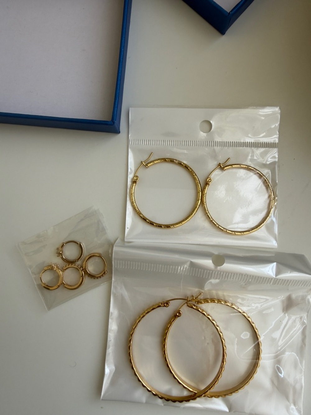 Gold Hoop Earring Set - Classic Women’s Fashion Hoops